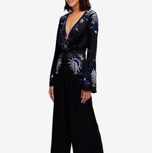 Free people gypsy rose jumpsuit